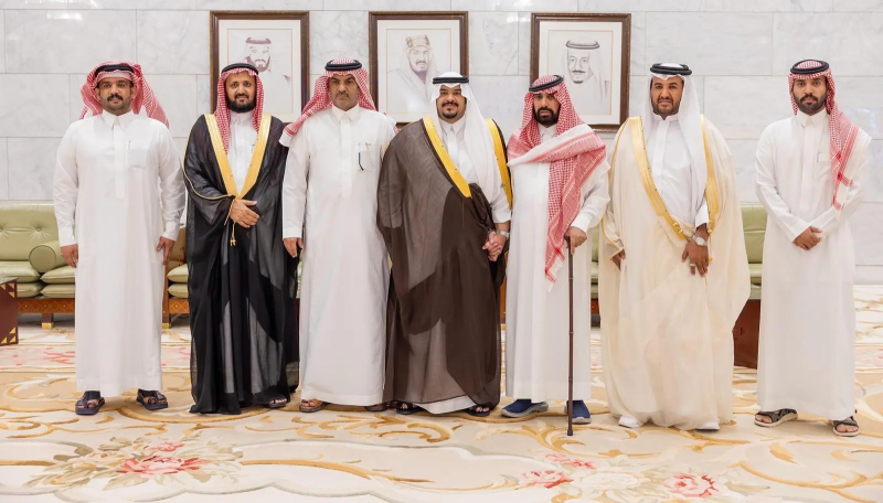نائب أمير الرياض يستقبل سفيران الهزري المتنازل عن قاتل ابنه – أخبار السعودية
