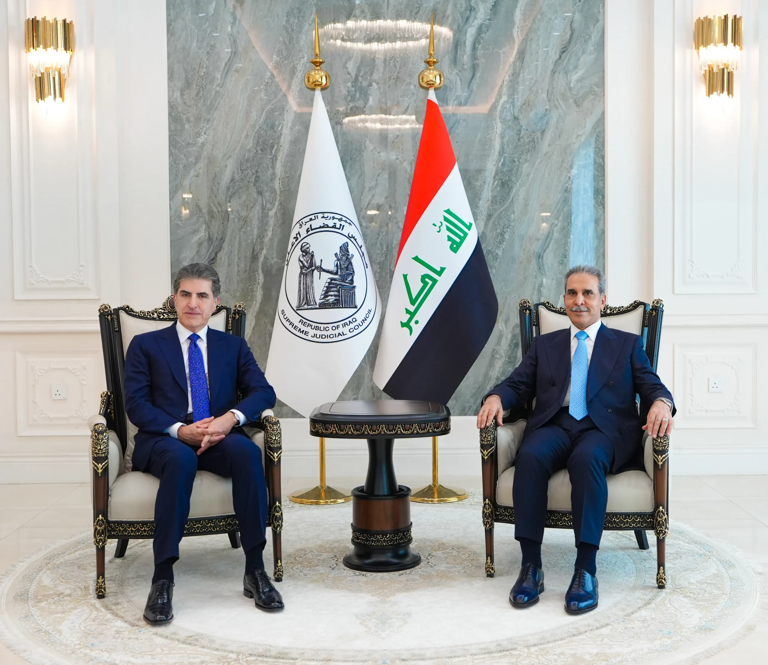 رئيس مجلس القضاء يؤكد أهمية الالتزام بالتوقيتات الدستورية في تشكيل الحكومة الجديدة
